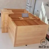 在飛比找蝦皮購物優惠-新品特惠 可開發票 日本檜木浴缸美容院泡澡木桶浴缸方形木質浴