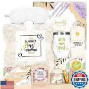 CAHOTO Get Well Soon Gift with Blanket,Self Care Gift basket Birthday Gift fo