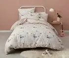 New Blush Pink Swan Princess Double Quilt / Doona Cover Set Girls Bedding