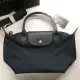 『Marc Jacobs旗艦店』LONGCHAMP正品實拍｜石墨灰｜NEO｜1512/S號｜短柄加厚尼龍手提/斜背兩用餃子包