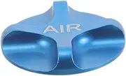 Gogogmee Shock-Absorbing Front Fork Air Nozzle Cover Air Valve Cap for Bike Air Fork Front Fork Air Valve Cap Bike Stem Cap Front Fork Airtight Valve Covers Valve Caps Aluminum Alloy Blue