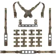 Wosport Modular Chest Rig Free Collocation Molle System Chest Plate