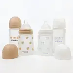 韓國【UBMOM】矽膠玻璃奶瓶 寶寶奶瓶 玻璃奶瓶
