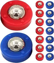 POPETPOP Mini Shuffleboard Replacement Pucks 20pcs Tabletop Sliding Pucks Rolling Beads Curling Rollers for Shuffleboard Curling Game Accessories