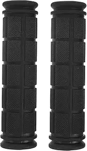 POPETPOP 1 Pair Rubber Handlebar Grips for Bicycles and Motorcycles Slip Shock Absorbing Easy Installation Durable Design for Mountain and Road Bikes Cycling Grip Sleeves