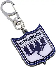 AFL Heritage Metal Key Ring - North Melbourne Kangaroos - Logo Keyring