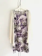 RRP$389 Alannah Hill size 8 Lovers Walk Frock 100% silk