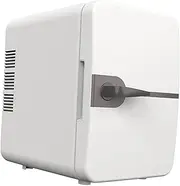 Compact USB-Powered Mini Fridge for Refreshing Beverages on The Go, White