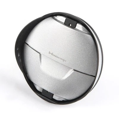 Silver Hoocap TX 37mm CNC hood for Olympus M.Zuiko Digital 14-42mm 1:3.5-5.6 II