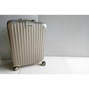 RIMOWA Topas Stealth 92052034 鋁鎂合金 登機箱 20吋 香檳金