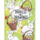 Doodles & Drawings: Easter Bunnies and Baskets Sketchbook For kids Drawing Book 110 Pages