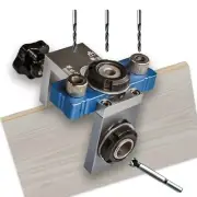 Multifunctional 3-in-1 Dowel Jig Set Wood Hole Drill Guide Woodworking Dowels