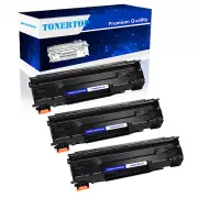 3PK CF283X Toner Cartridge Fit for HP LaserJet Pro MFP M201n M202n M202dw M225dn