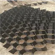 2" Depth Ground Grid, Permeable Anti-Slip Paver, Driveway Stabilization Grids for Gravel Soils Landscaping Parking Lots Yard(4x7m/13x23ft)