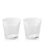 Lalique Wingen Tumbler, Set of 2