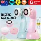 3in1 Electric Skin Care Cleansing Brush Face Cleaner Facial cleanser waterproof