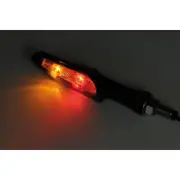 KOSO LED rear light, brake light, indicator INFINITY, tinted, black