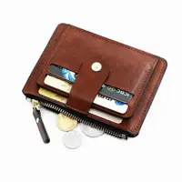 在飛比找ETMall東森購物網優惠-Travel Leather Men Wallets Wom