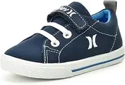 [Hurley] Toddlers and Little Kids Lightweight Sneakers Titan with Adjustable Strap and Elastic Laces, Boys and Girls Shoe for All Activities