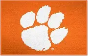 FANMATS 3725 Clemson Tigers Starter Mat Accent Rug - 19in. x 30in. | Sports Fan Home Decor Rug and Tailgating Mat