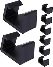 Outanaya Rattan Woven Chair Fastener Clips 8pcs Set Strong Plastic Clamp for Outdoor Patio Sectional Couch
