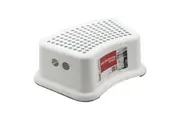 Boxsweden 32cm Single Step Adults Kids Multipurpose Non-Slip Stool Ladder White
