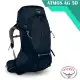 【美國 OSPREY】新款 Atmos AG 50 專業網架輕量登山背包M(可拆卸頂袋+水袋隔間+緊急哨+登山杖扣).適登山健行.休閒旅遊.自助旅行_團結藍 R