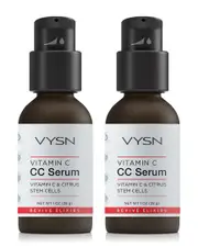 VYSN Unisex 1oz Vitamin C CC Serum - Vitamin C & Citrus Stem Cells - 2 Pack