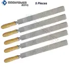 5 Farrier Rasp w/ Wooden Handle, Mini Hoof Rasp for Horse, Pigs, Goats, Calf ODM