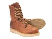 GEORGIA Barracuda Gold Wedge Work Boot with SPR leather G8152 NEW NIB
