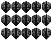 5 Sets XQMAX Contour 100 Micron Standard Dart Flights – Ships Tracking – Grey