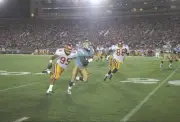 Running back Durrell Price UCLA Bruins in action against the North- Old Photo 1