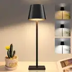Table Lamp LED Plastic Multicolor Touch Portable USB Modern Novelty Medium Decor