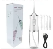 Cordless Water Flosser – Portable Dental Oral Irrigator for Teeth Cleaning