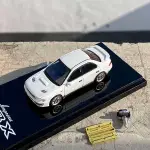 新品現貨1/64HOBBYJAPAN合金成品汽車模型靜態擺件 斯巴魯WRX STI