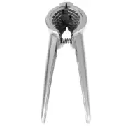 Walnut Nut Cracker Opener Plier Pecan Chestnut Sheller Steel Zinc Alloy Funnel