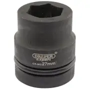 Draper Expert 27mm 1"D 6 Point Metric Impact Socket Standard HI-TORQ 05108