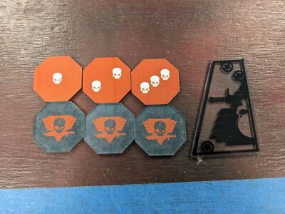 Kill Team Organised Play Range Marker And Objective Tokens 2022 Games Workshop