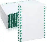 Dianelhall 100 Pcs Expandable Envelopes - Tear Resistant Envelopes 10" x 13" with Self-adhesive Closure, Catalog Booklet Expansion Mailer, High Density Synthetic Material for Secure Mailing