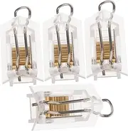 COHEALI 4pcs Window Shades for Home Blinds Cord Locks for Venetian Blind Venetian Blind Wire Locks Venetian Blind Cord Lock Venetian Blind Accessory Blind Fittings pom Curtain Household