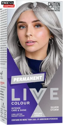 Schwarzkopf LIVE Colour Permanent Silver Storm