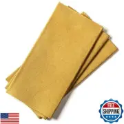 AMERICAN HOMESTEAD Paper Napkins - Gold Disposable Linen-Like Dinner Napkins