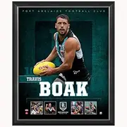 Travis Boak Port Adelaide Official Afl Player Print Framed