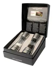 [Cole & Mason] Richmond Derwent Gift Set in Silver