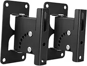 2Pcs Ceiling Mounting Bracket Speaker Wall Bracket Swivel and Tilt Iron Shelf Wall Mount Speaker Bracket for Music Festival