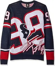FOCO NFL Player Name and Number Ugly Sweater
