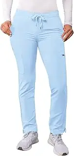 [Adar Uniforms] Adar Addition Scrubs for Women - Skinny Leg Cargo Drawstring Scrub Pants