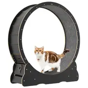 Oppsbuy Large Cat Exercise Wheel Toy Furniture Running Treadmill Exerciser Scratcher