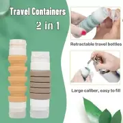 Travel Size Travel Containers 4 in 2 Travel Accessories for Toiletries