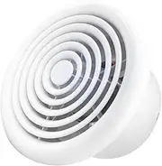 STARTIST Ventilation Fan Air Vent Round Silent Waterproof Durable Extractor Exhaust Fan Vent Fan for Laundry Room Kitchen Toilet Attic